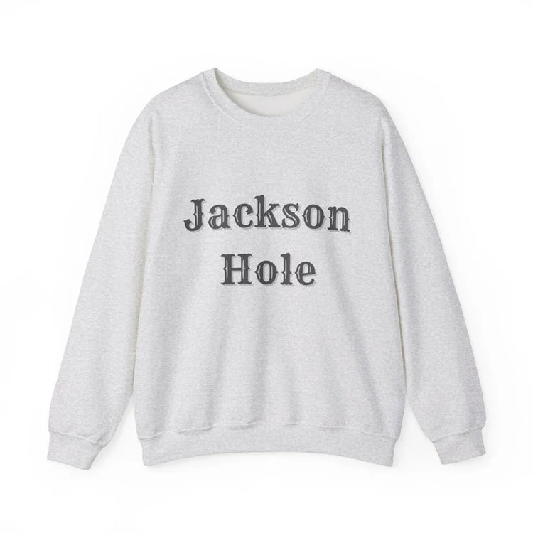 Jackson Hole sweatshirt, Wyoming Sweatshirt, Front View, The Wyo Shop