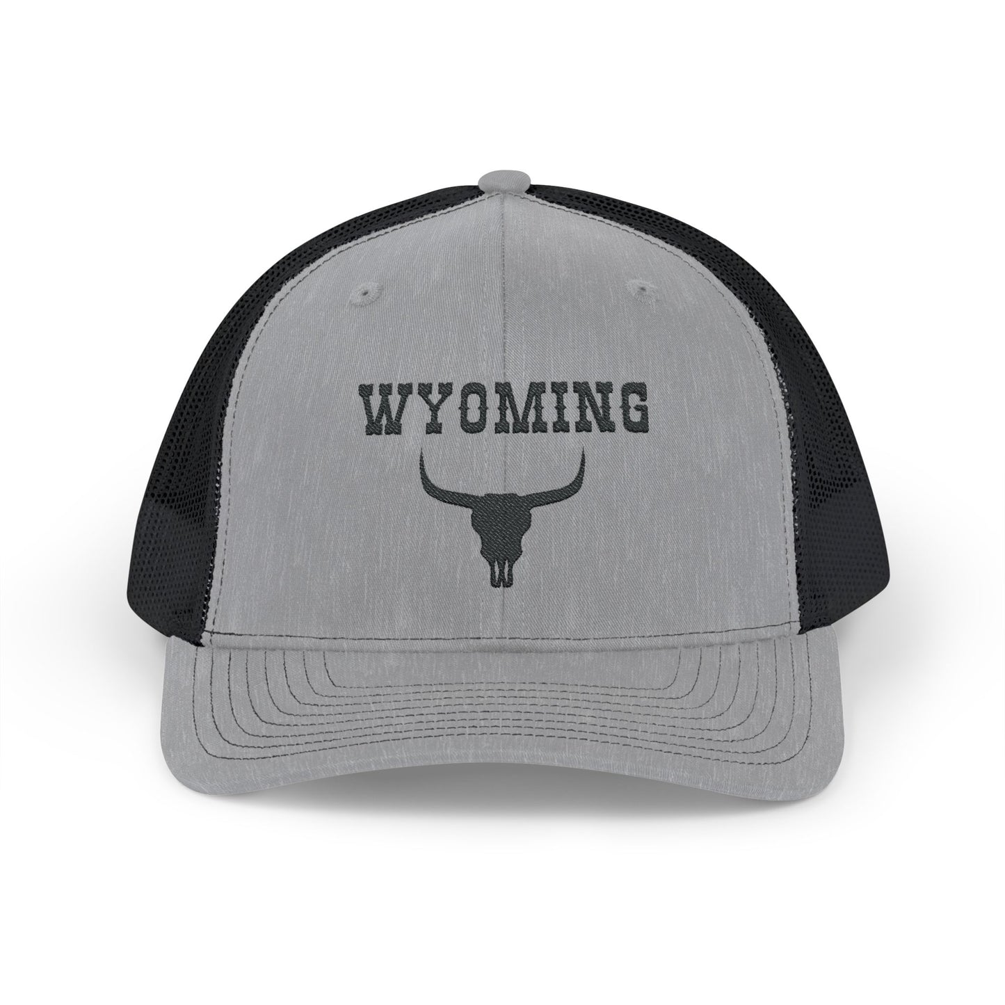 Snapback Trucker Cap, Wyoming Snapback, Wyoming Trucker Cap, Cowboy Snapback