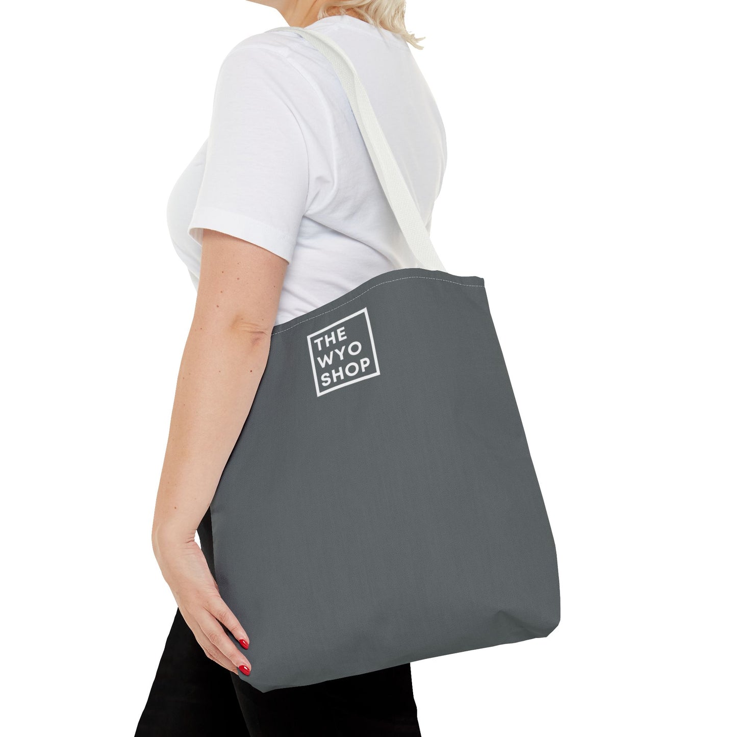 Grey Tote Bag