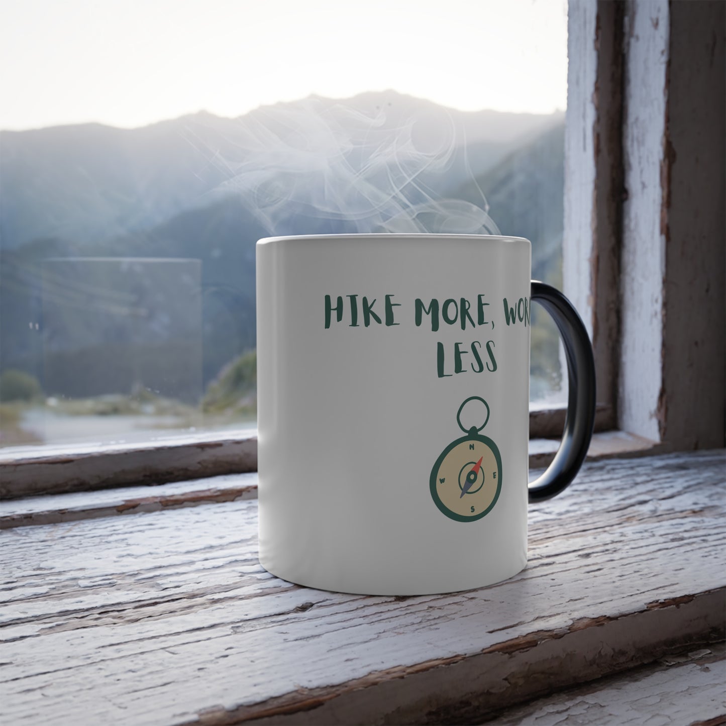 Hiking Color Morphing Mug