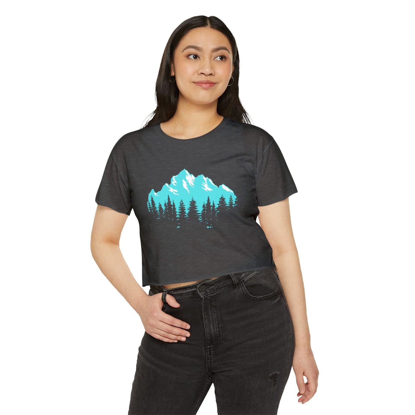 Mountain Crop Top