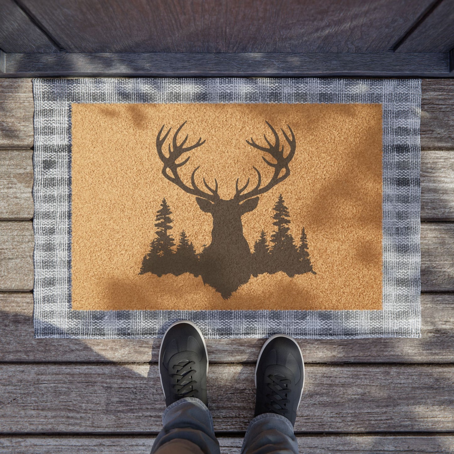 Mythical Buck Doormat