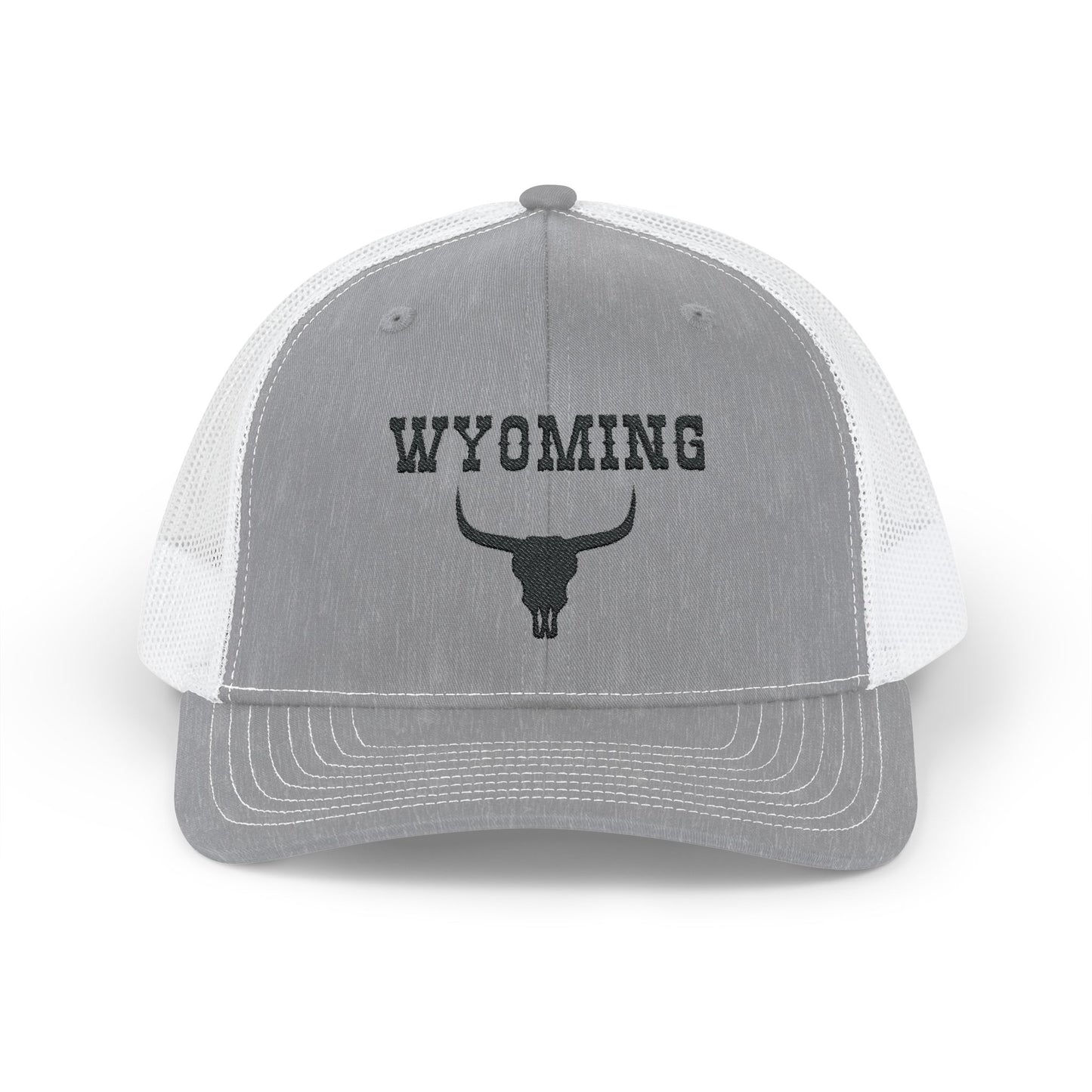 Snapback Trucker Cap, Wyoming Snapback, Wyoming Trucker Cap, Cowboy Snapback