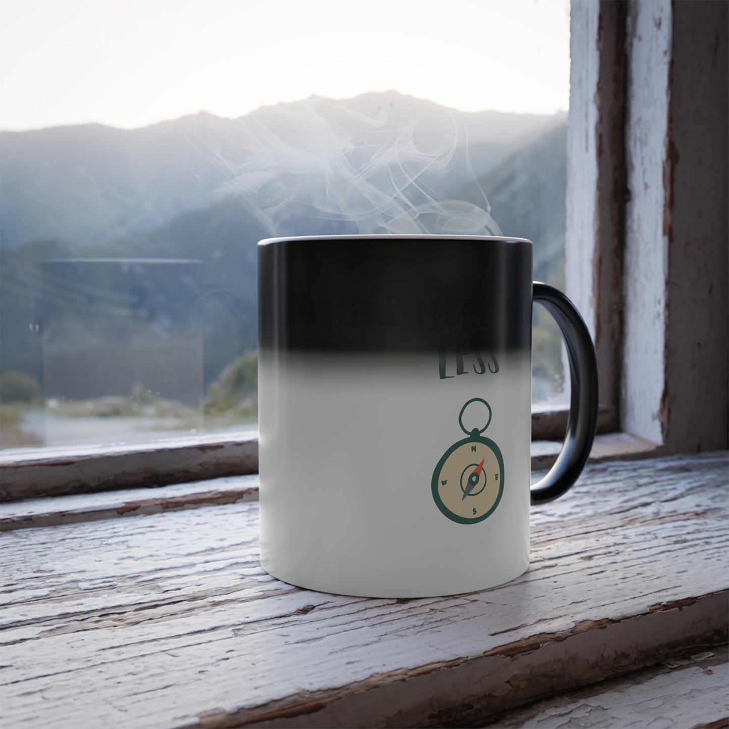 Hiking Color Morphing Mug