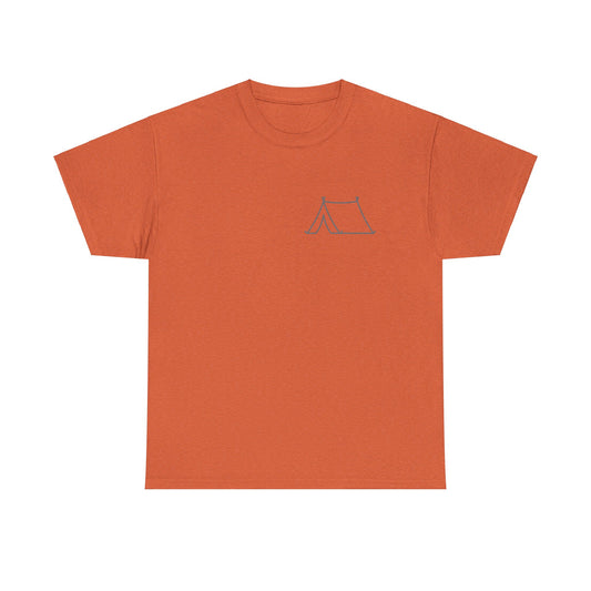 Orange Camping Tee