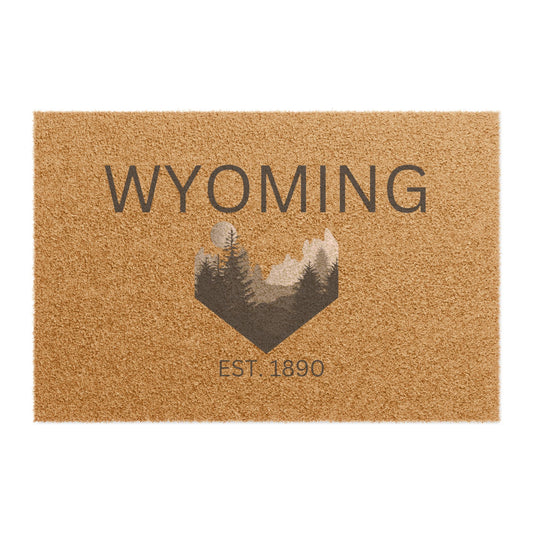 Wyoming Doormat, Nature Doormat