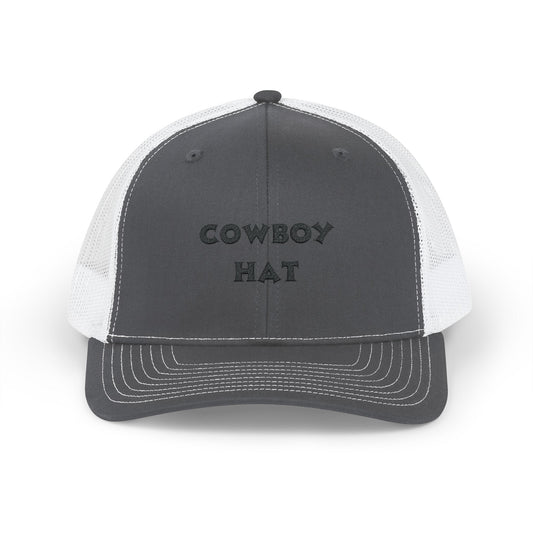 Cowboy Hat Trucker Cap