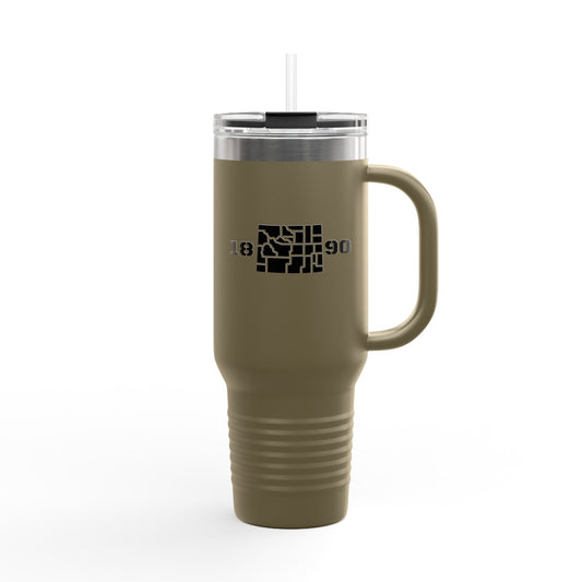 Insulated Travel Mug, 40oz, Wyoming Travel Mug