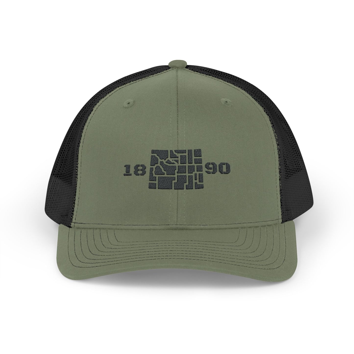 Snapback Trucker Cap, Wyoming Trucker Cap, 1890