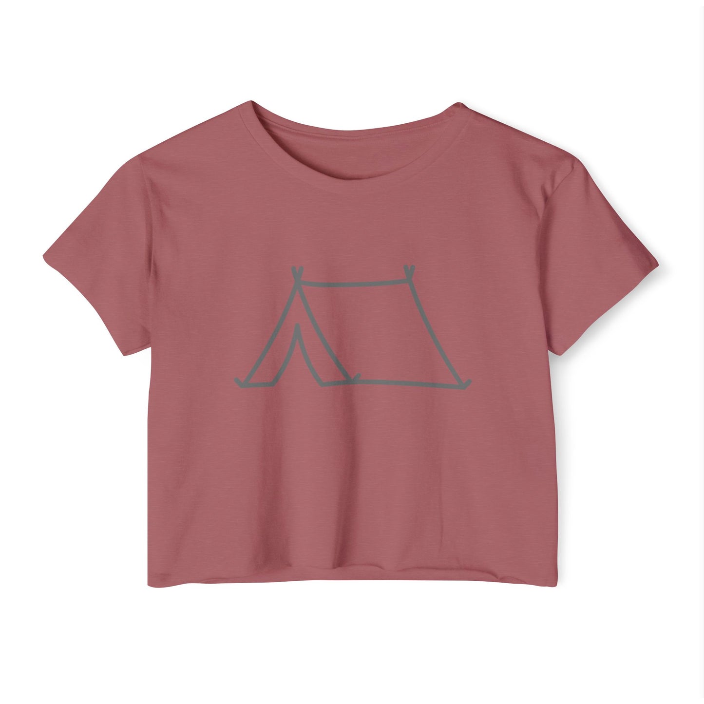 Paprika Tent Crop Top