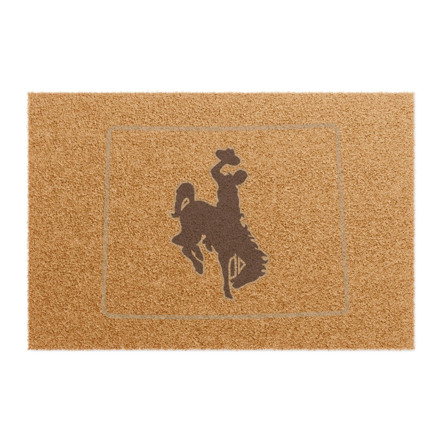 Wyoming Doormat, State Map Doormat