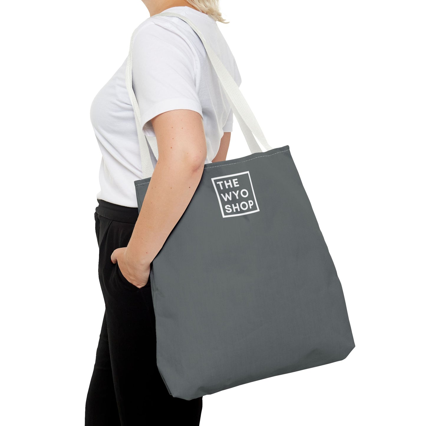 Grey Tote Bag