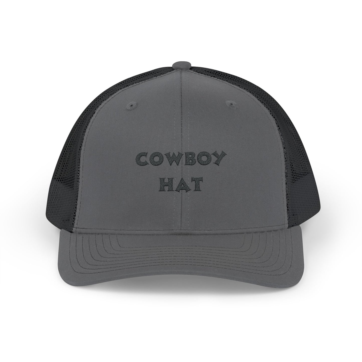 Cowboy Hat Trucker Cap