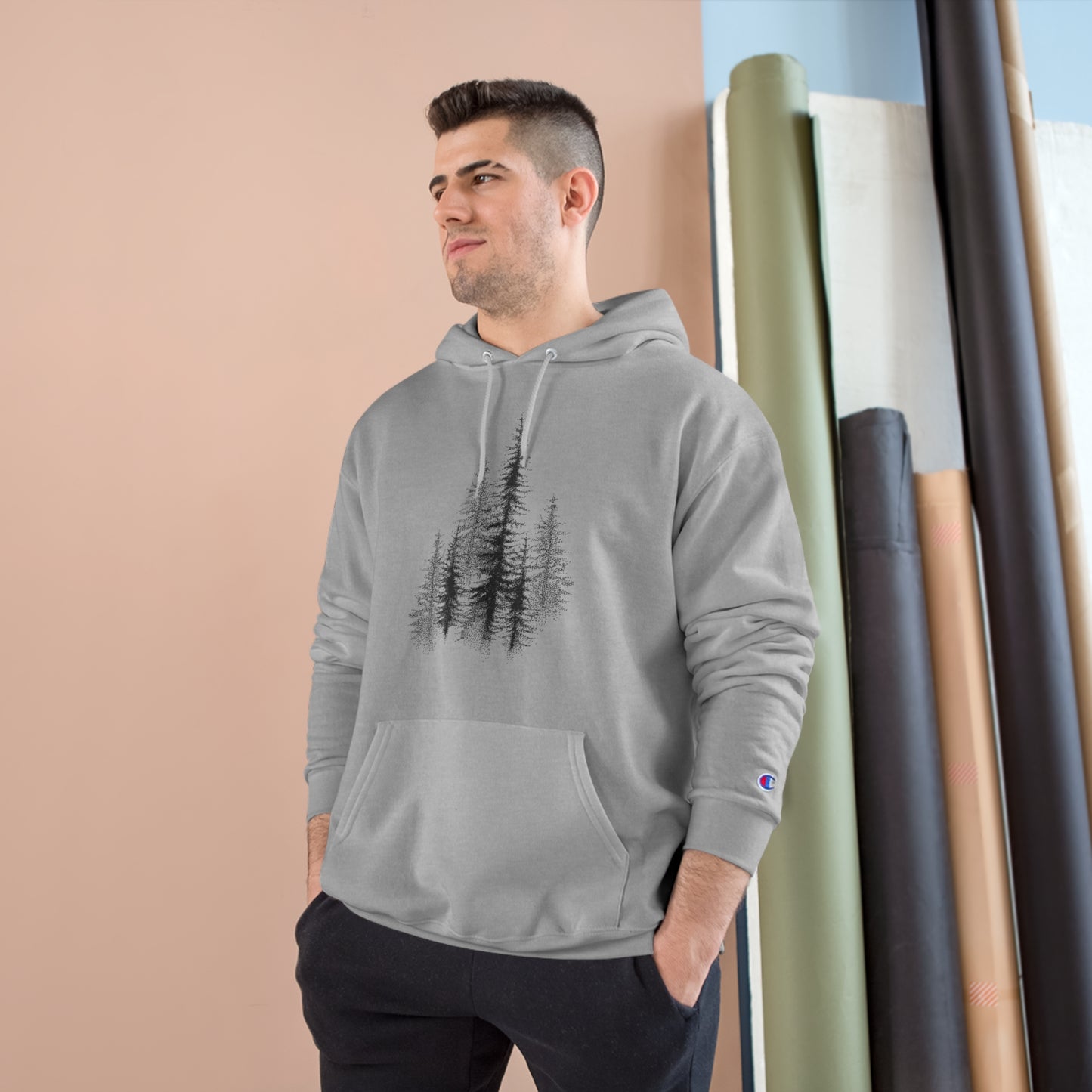 Grey Forest Hoodie