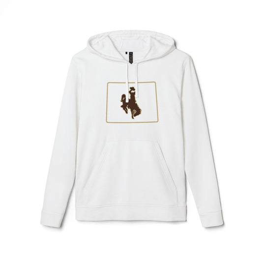 Wyoming Unisex Fleece Hoodie