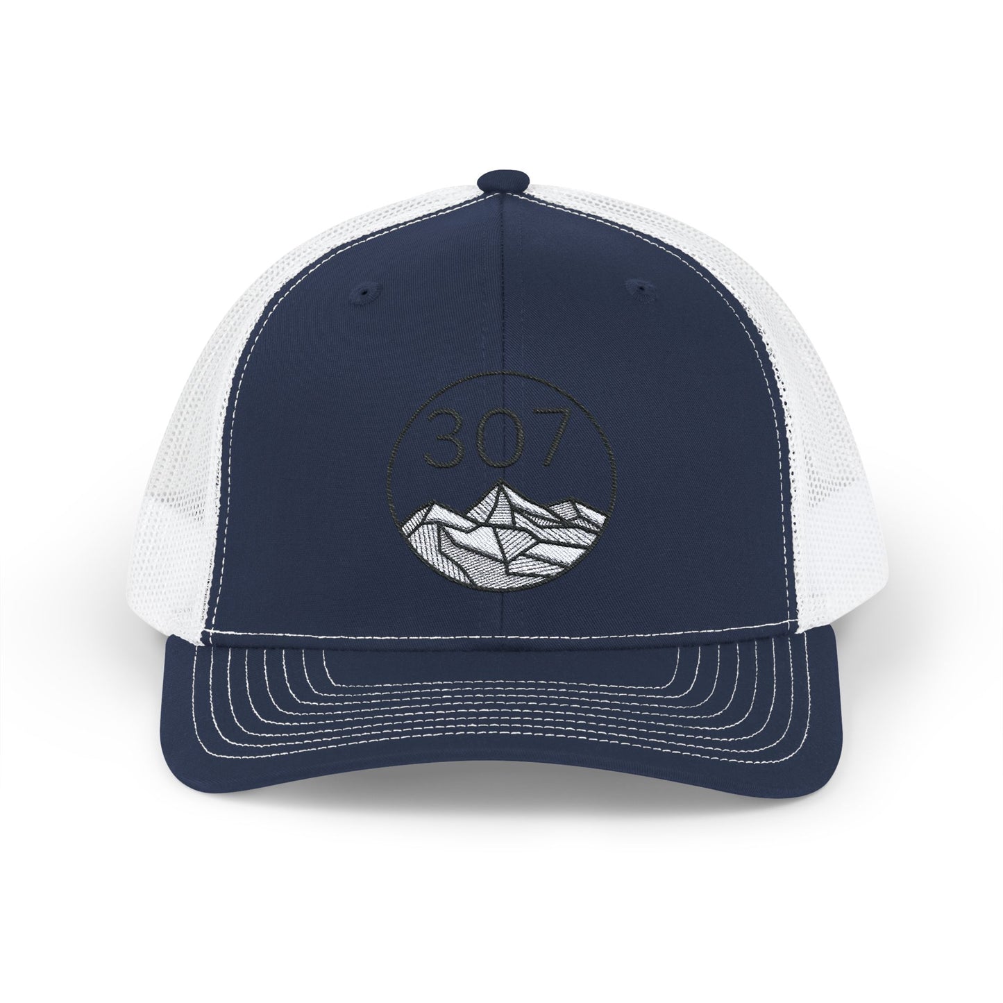 Snapback Trucker Cap, Wyoming Trucker Cap, 307 Snapback, Wyoming Trucker Hat