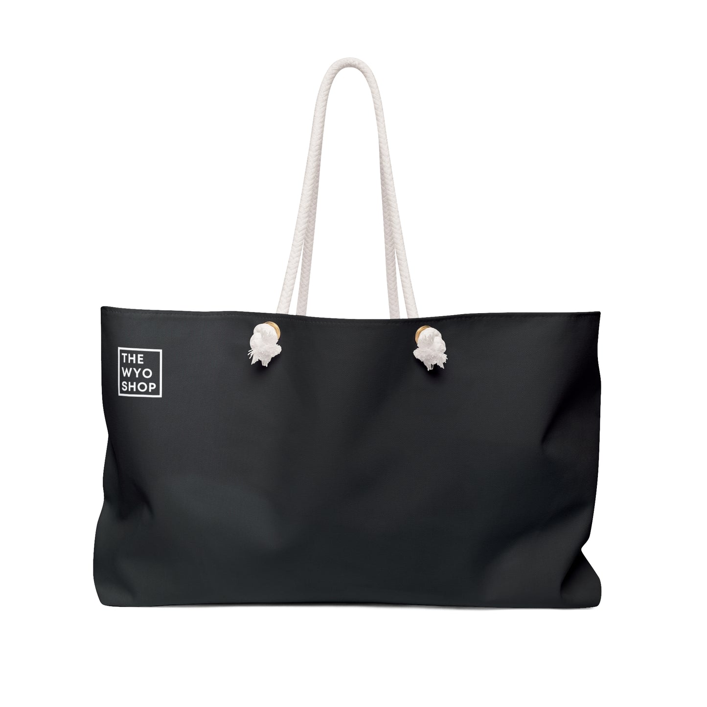 Black Weekender Bag