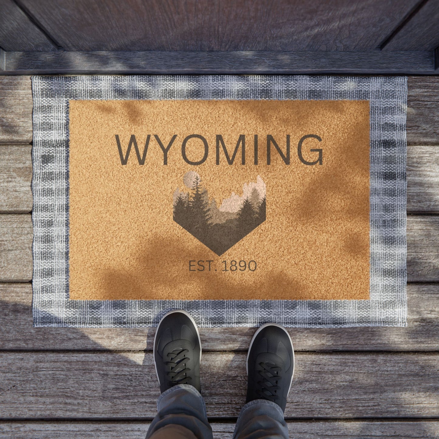 Wyoming Doormat, Nature Doormat