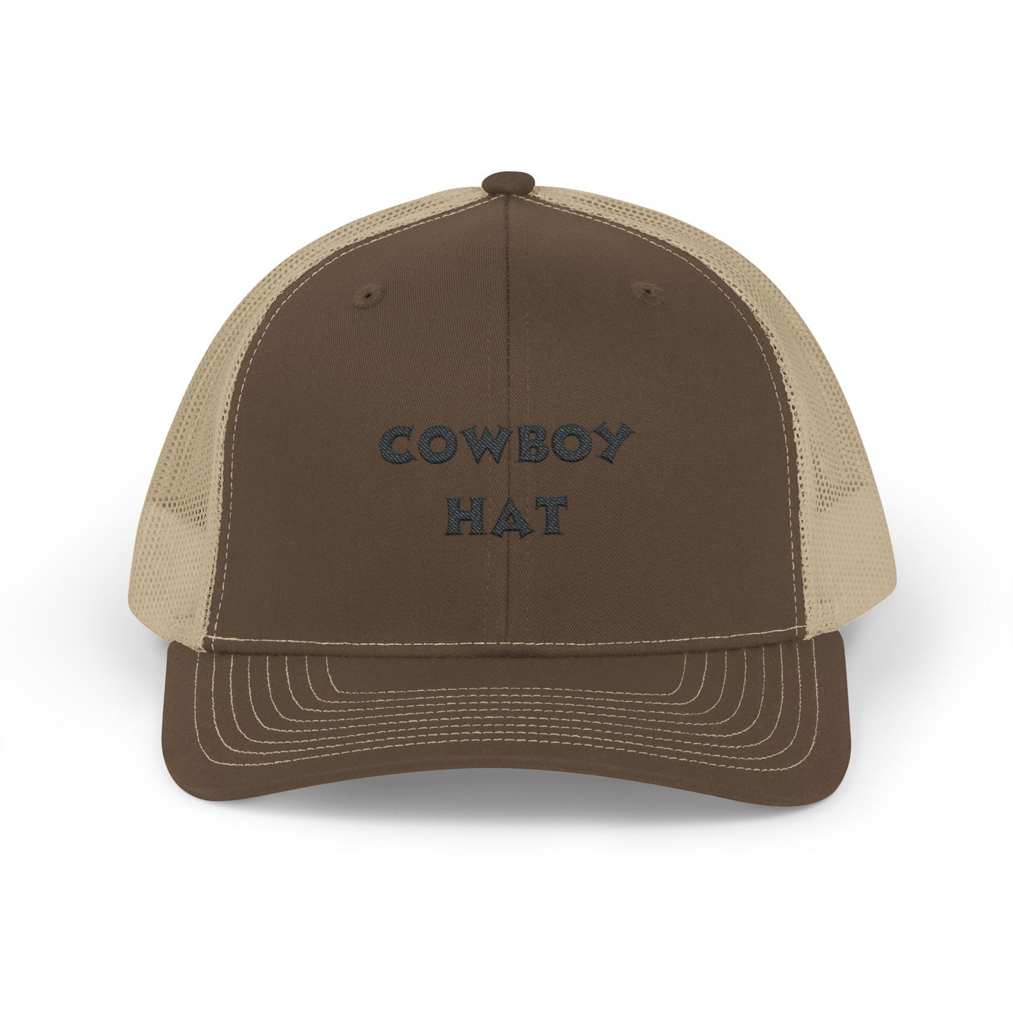 Cowboy Hat Trucker Cap