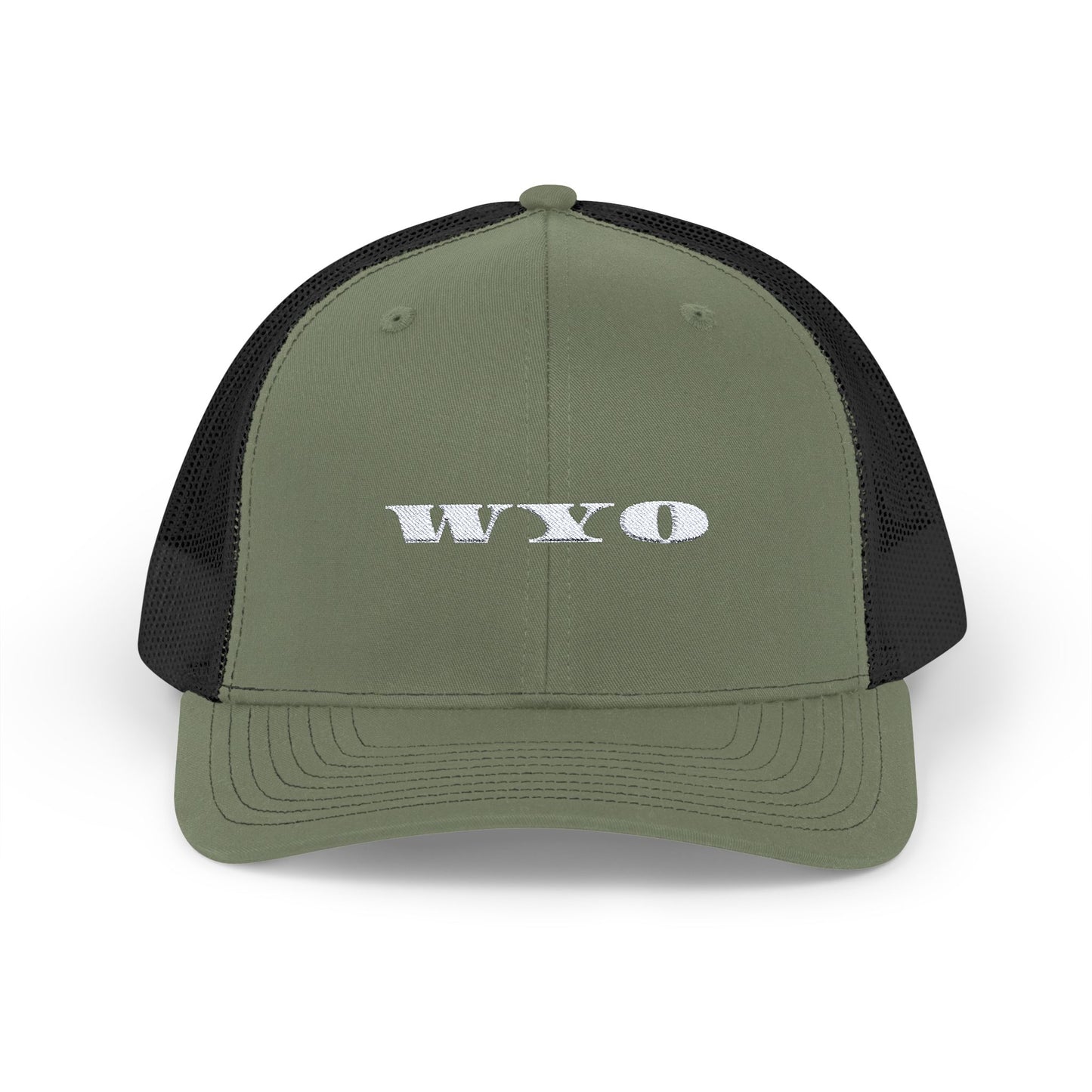 Snapback Trucker Cap, Wyoming Snapback, Wyoming Trucker Hat, 307 Snapback