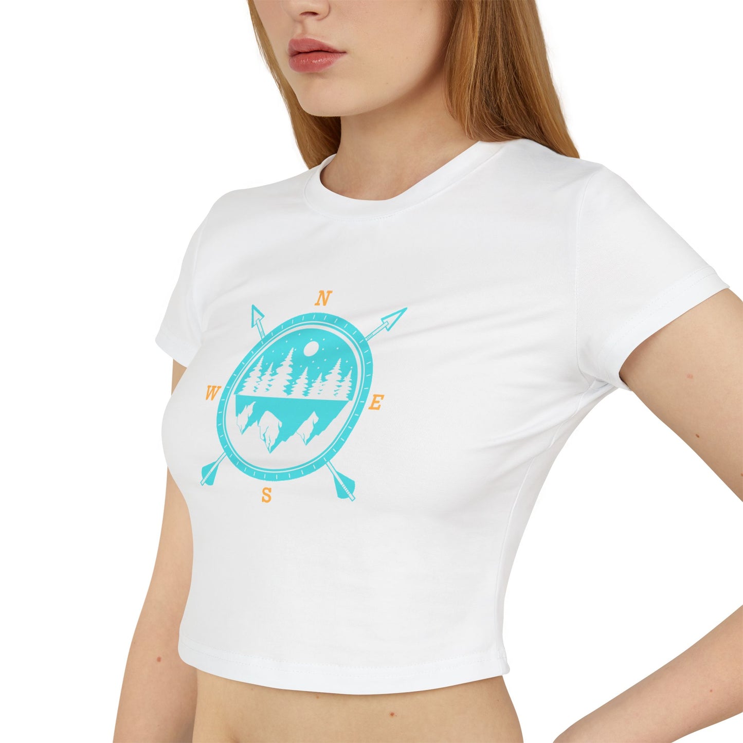 Compass Baby Tee