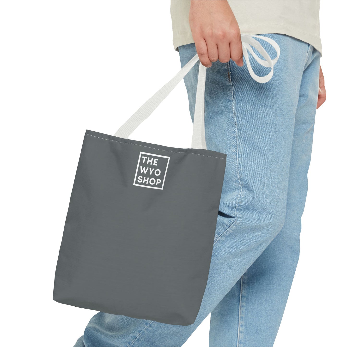 Grey Tote Bag