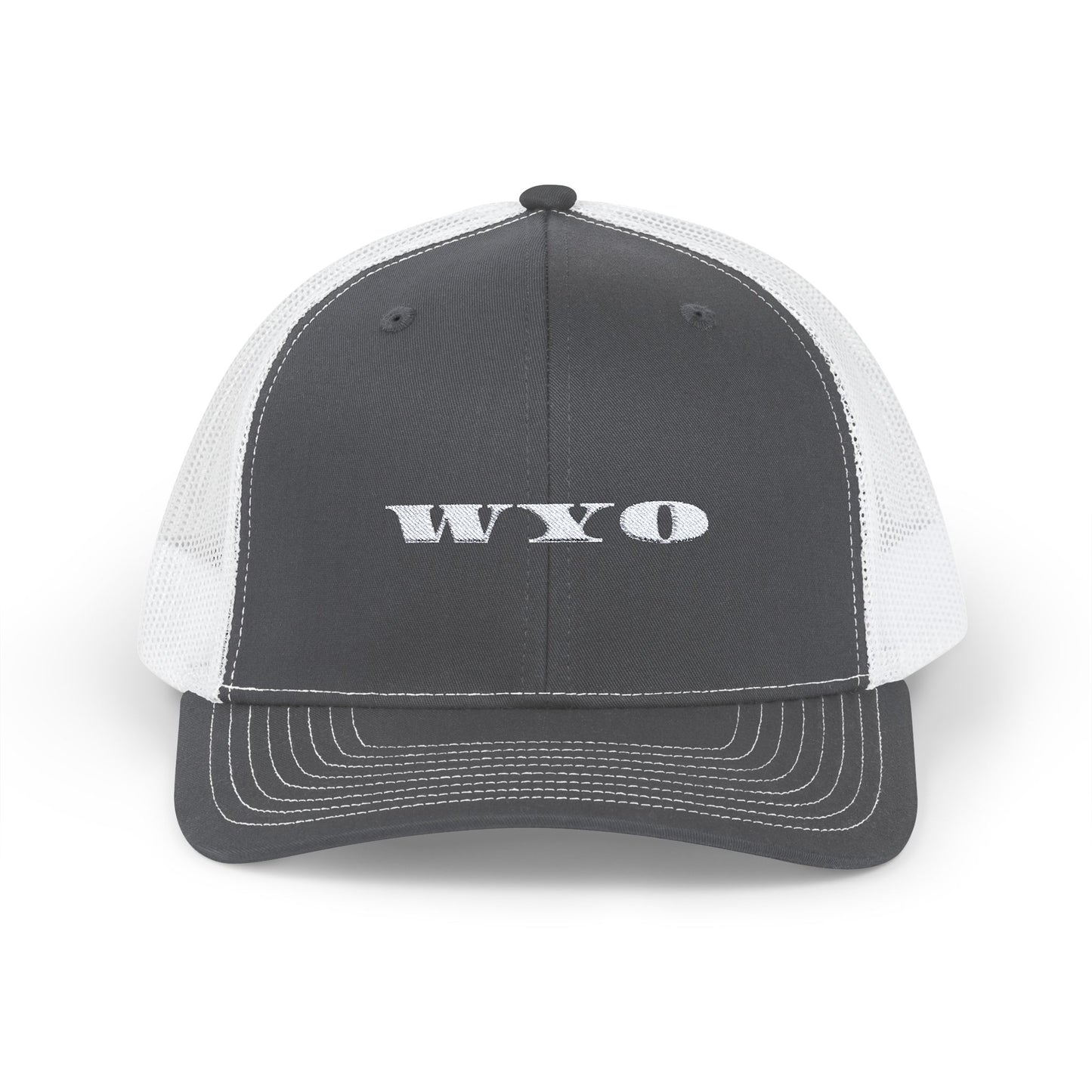 Snapback Trucker Cap, Wyoming Snapback, Wyoming Trucker Hat, 307 Snapback